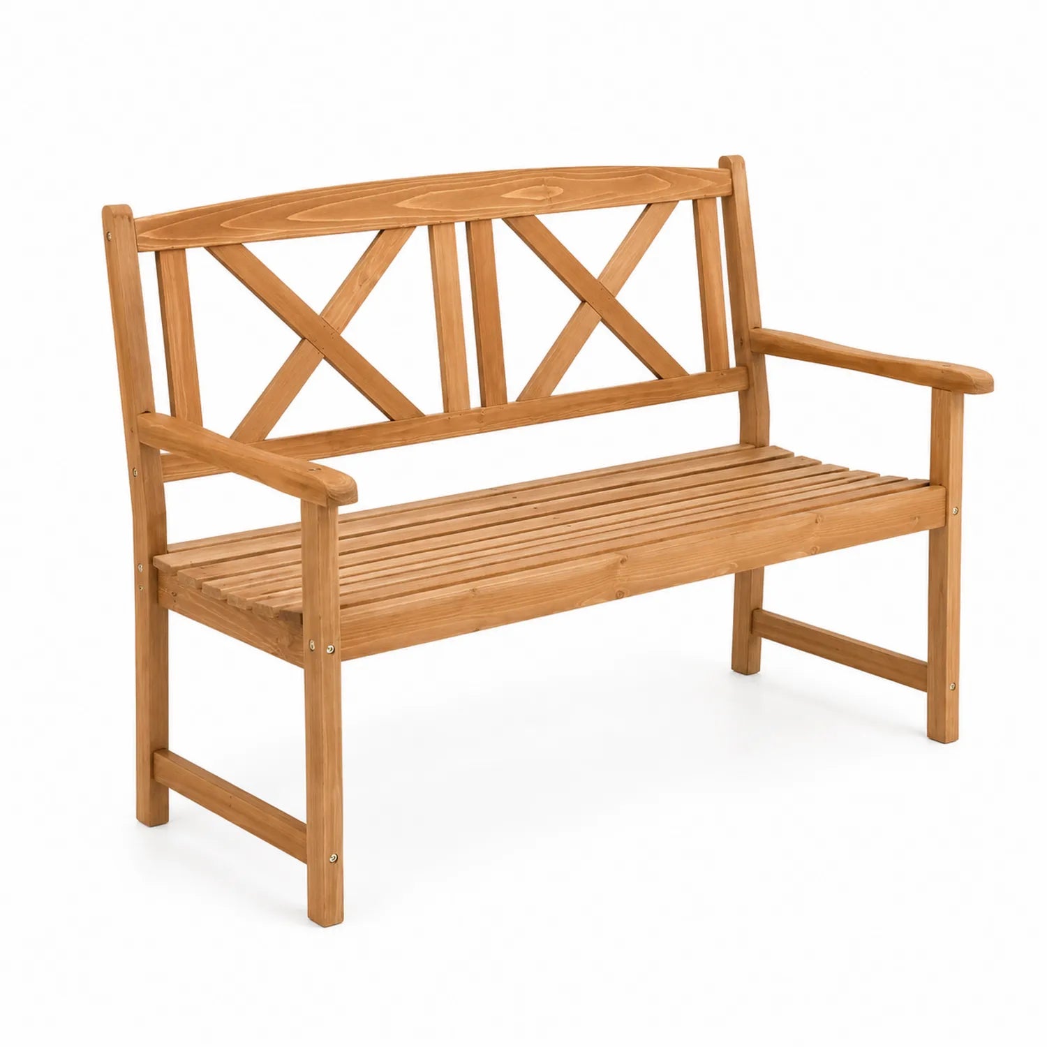 Gartenbank aus Akazienholz 122cm